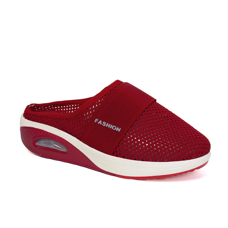 Women's Casual Orthopedic Platform Sandals, Non-Slip Diabetic Walking Slippers