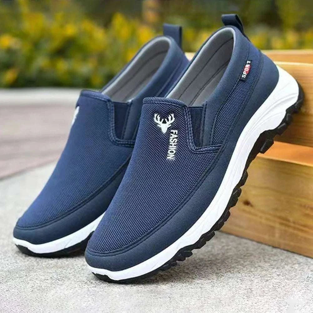 Men's Penny Boat Shoes – Breathable Slip-On Sport Shoes