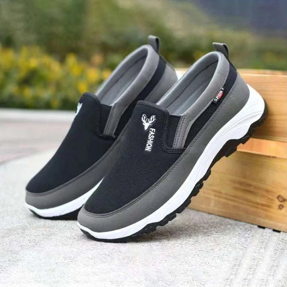 Men's Penny Boat Shoes – Breathable Slip-On Sport Shoes