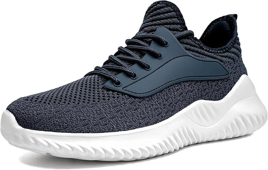 Womens Walking Shoes - Slip on Tennis Running Shoes Memory Foam Lightweight Work Sneakers for Indoor Outdoor Gym