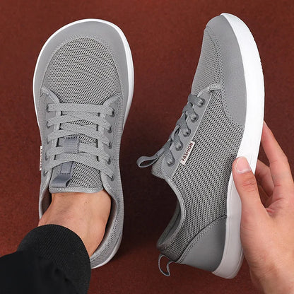 Men's Wide Toe Shoes -Retro Casual Breathable Mesh