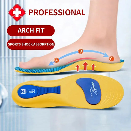 Sport Orthopedic Insoles – Shock Absorbing EVA Inserts