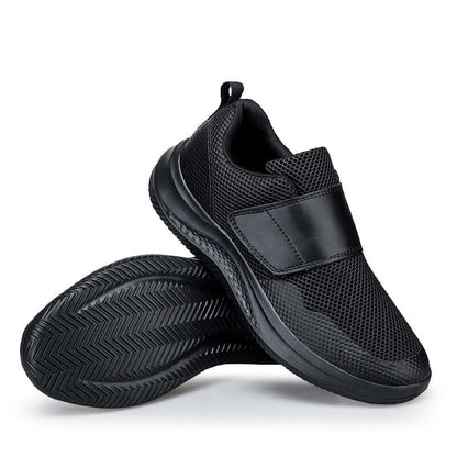 Men's Orthopedic Wide Feet Casual Diabetic Walking Shoes, Adjustable Eversion