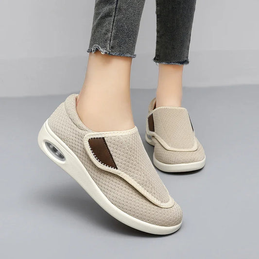 New Casual Orthopedic Diabetic Shoes for Wide Feet, Soft & Comfortable Walking Shoes