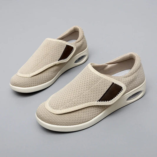 New Casual Orthopedic Diabetic Shoes for Wide Feet, Soft & Comfortable Walking Shoes