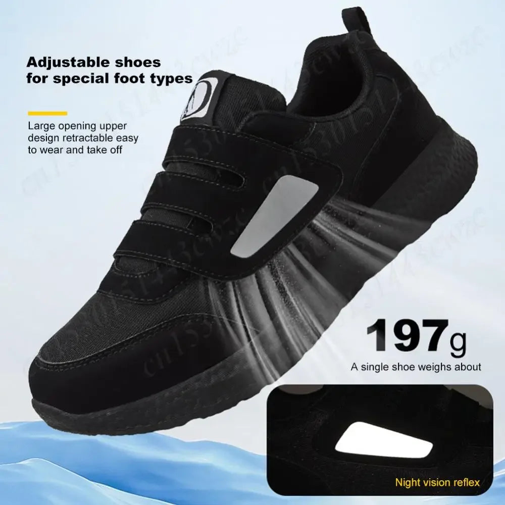Diabetic Slip-On Orthopedic Shoes, Lightweight Edema Sneakers for Men & Women