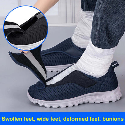 Men's Diabetic Non-Slip Slip-On Orthopedic Shoes for Plantar Fasciitis