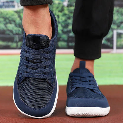 Men's Wide Toe Shoes -Retro Casual Breathable Mesh