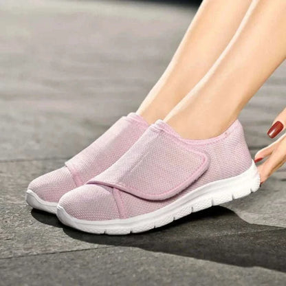 Women Orthopedic Diabetic Shoes – Wide Fit Adjustable Walking Shoes.