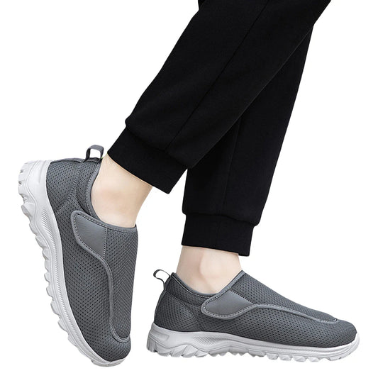 Men's Diabetic Non-Slip Slip-On Orthopedic Shoes for Plantar Fasciitis
