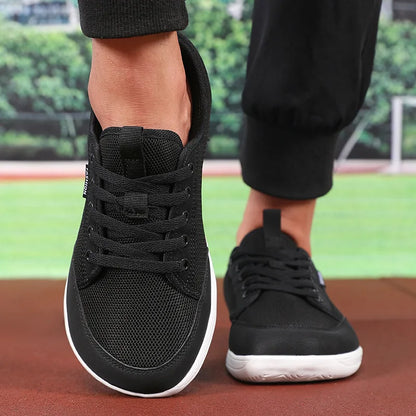 Men's Wide Toe Shoes -Retro Casual Breathable Mesh