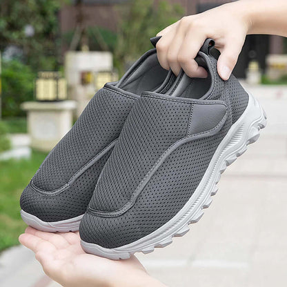 Men's Diabetic Non-Slip Slip-On Orthopedic Shoes for Plantar Fasciitis