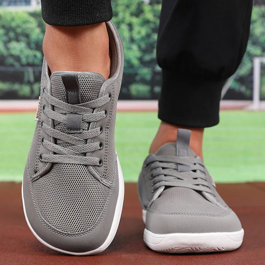Men's Wide Toe Shoes -Retro Casual Breathable Mesh