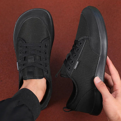 Men's Wide Toe Shoes -Retro Casual Breathable Mesh