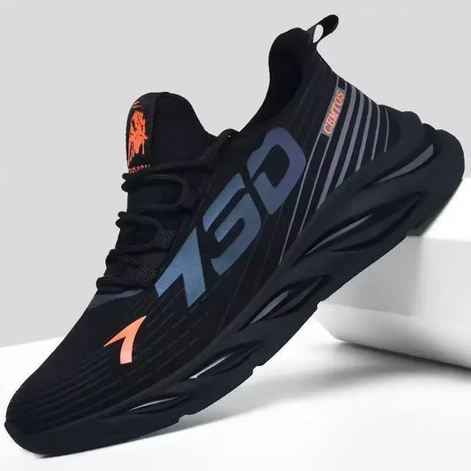2025 Casual Sneakers for Men Slip on New Fashion Breathable Running Shoes Outdoor Gym Sports Shoes Walking Training Tennis Shoes